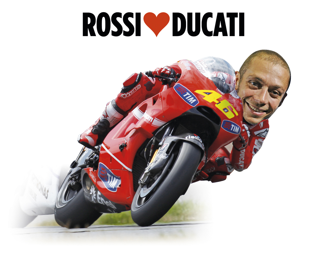 Valentino Rossi and Ducati