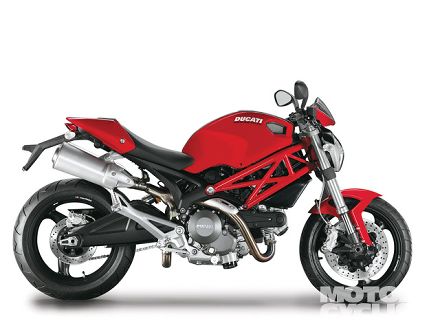 Ducati Monster 600cc. Ducati Menempatkan Monster 696
